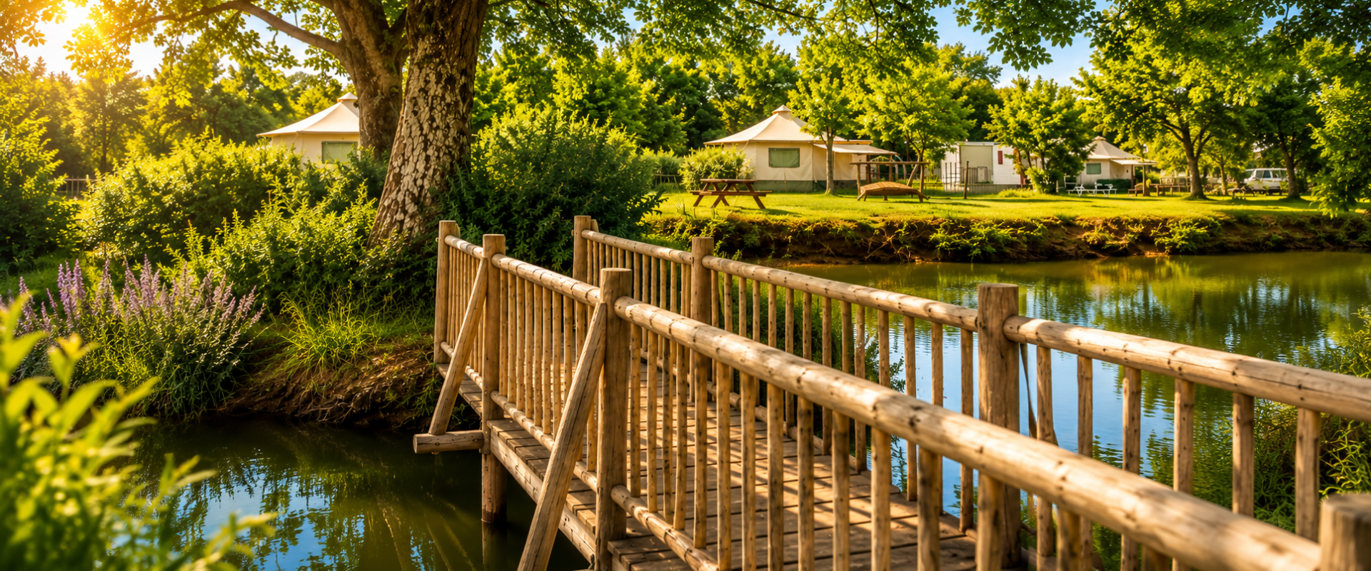 Camping La Vie : D Passerelle