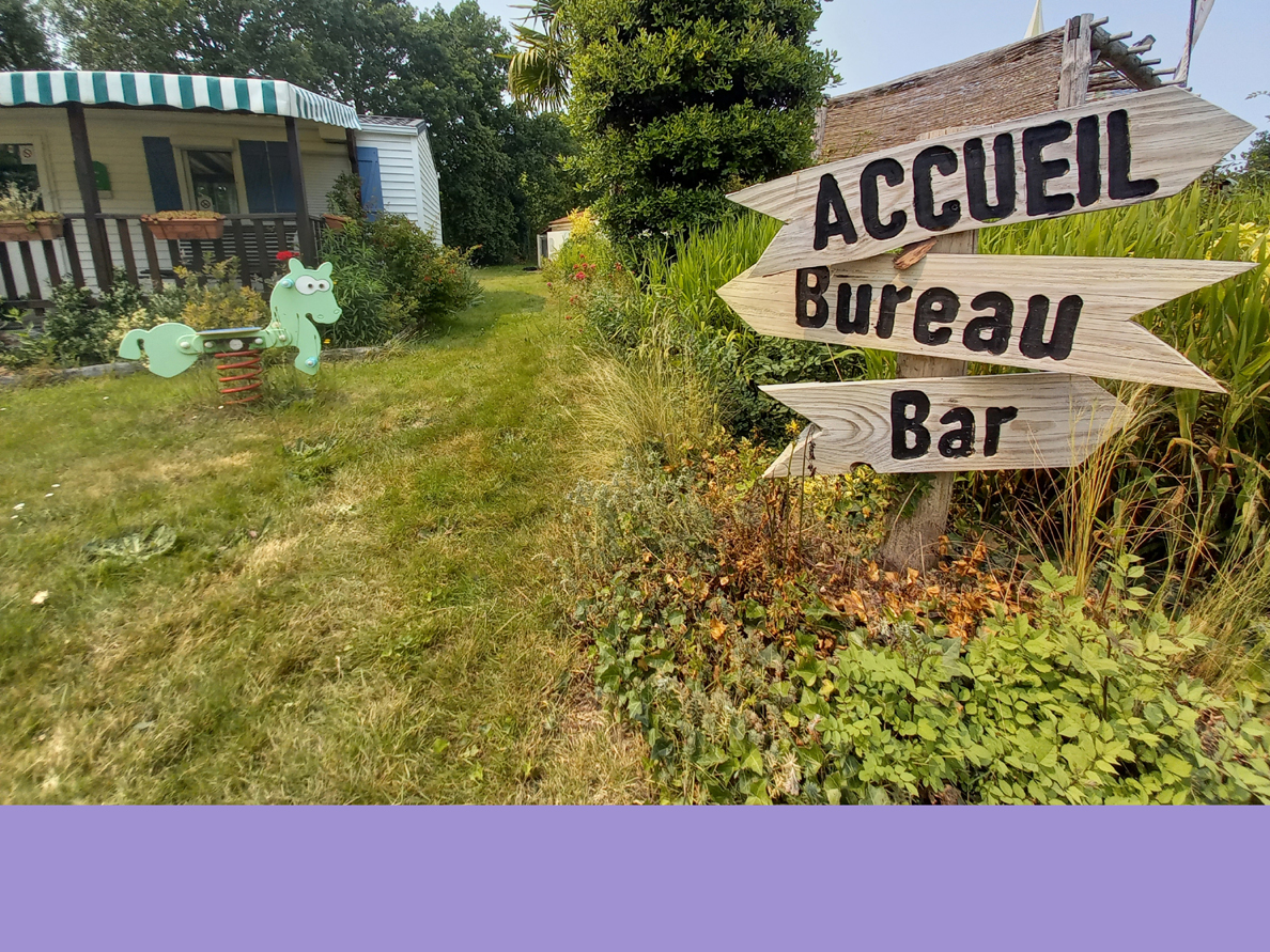 Camping La Vie : Camping La Vie Vendee Accueil